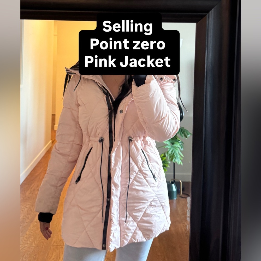 Point Zero Light Pink Women's Puffer Jacket